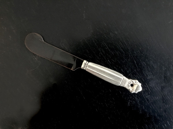 KÖNIG / ACORN (Georg Jensen): Kaviarmesser