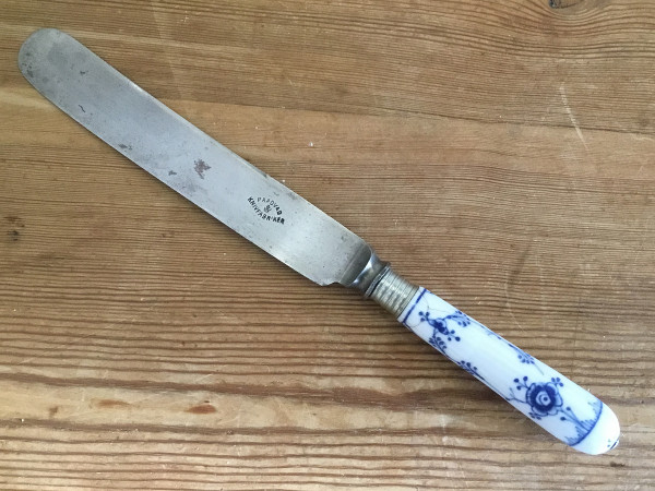 Musselmalet / Blue Fluted: Messer